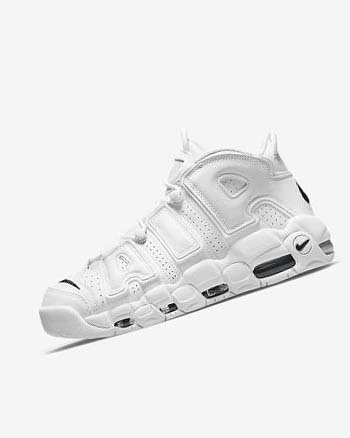 Nike Air More Uptempo '96 Blancos Blancos Azul Marino | MX 3127
